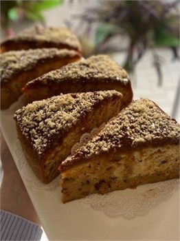 Пирог карамельный (Порция) 00455